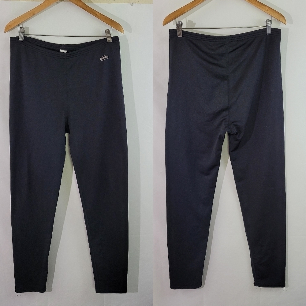 Thermotech Extreme Men's Heat Stretchy Heat Pants Black Elastic Waist Size XL